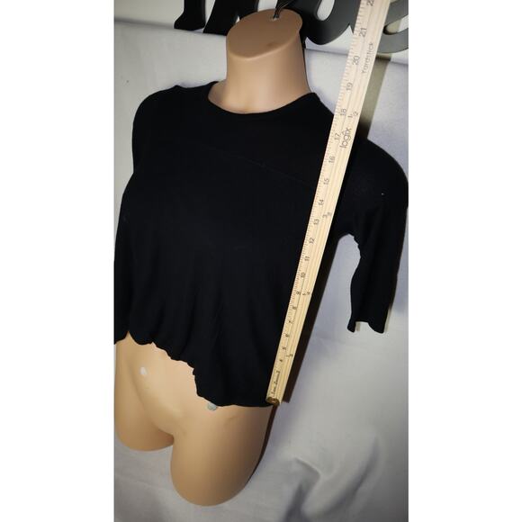 Black long sleeve shirt W5 S - Picture 3 of 4